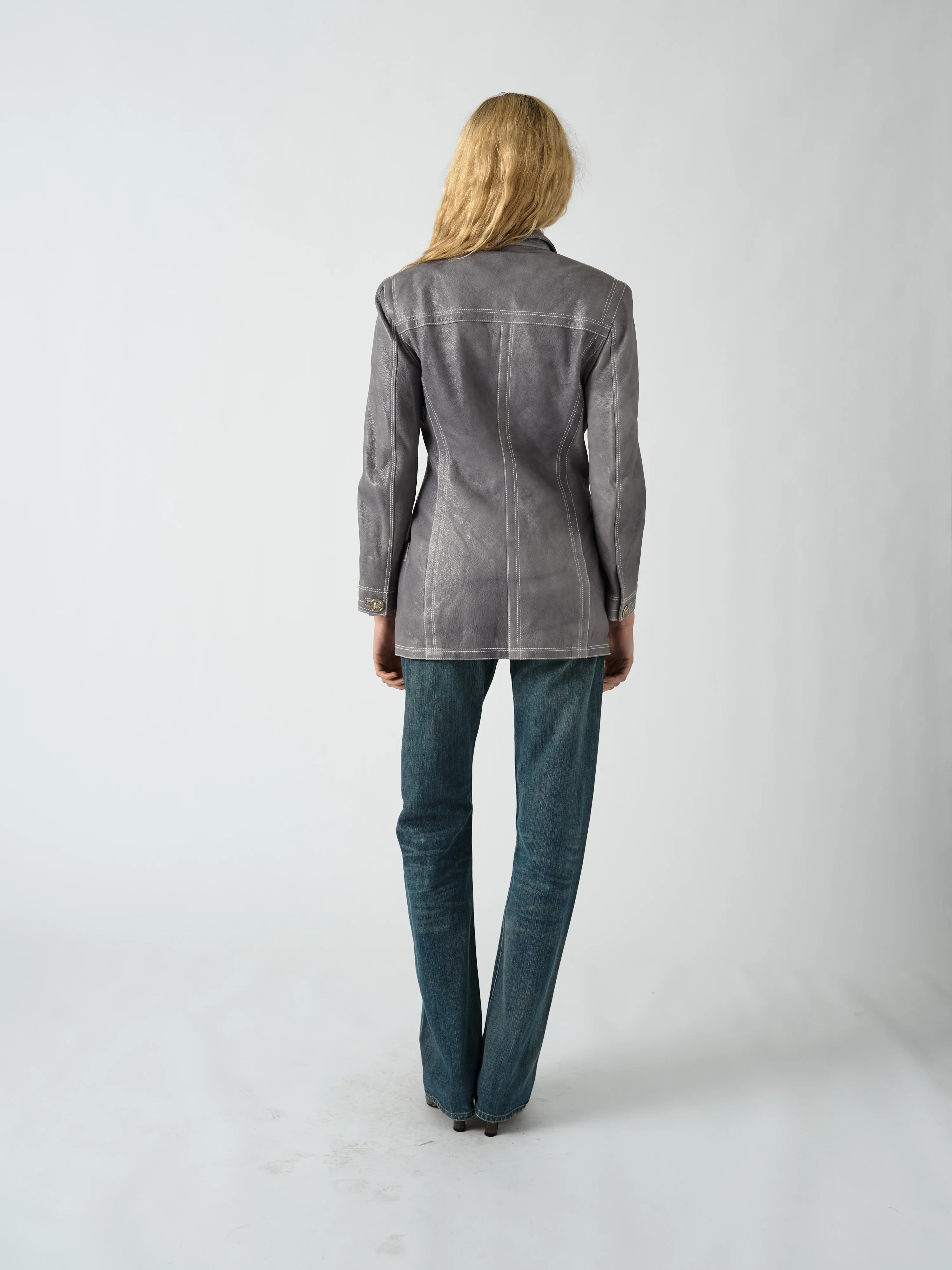 Leather Jacket - Versace - Image 2