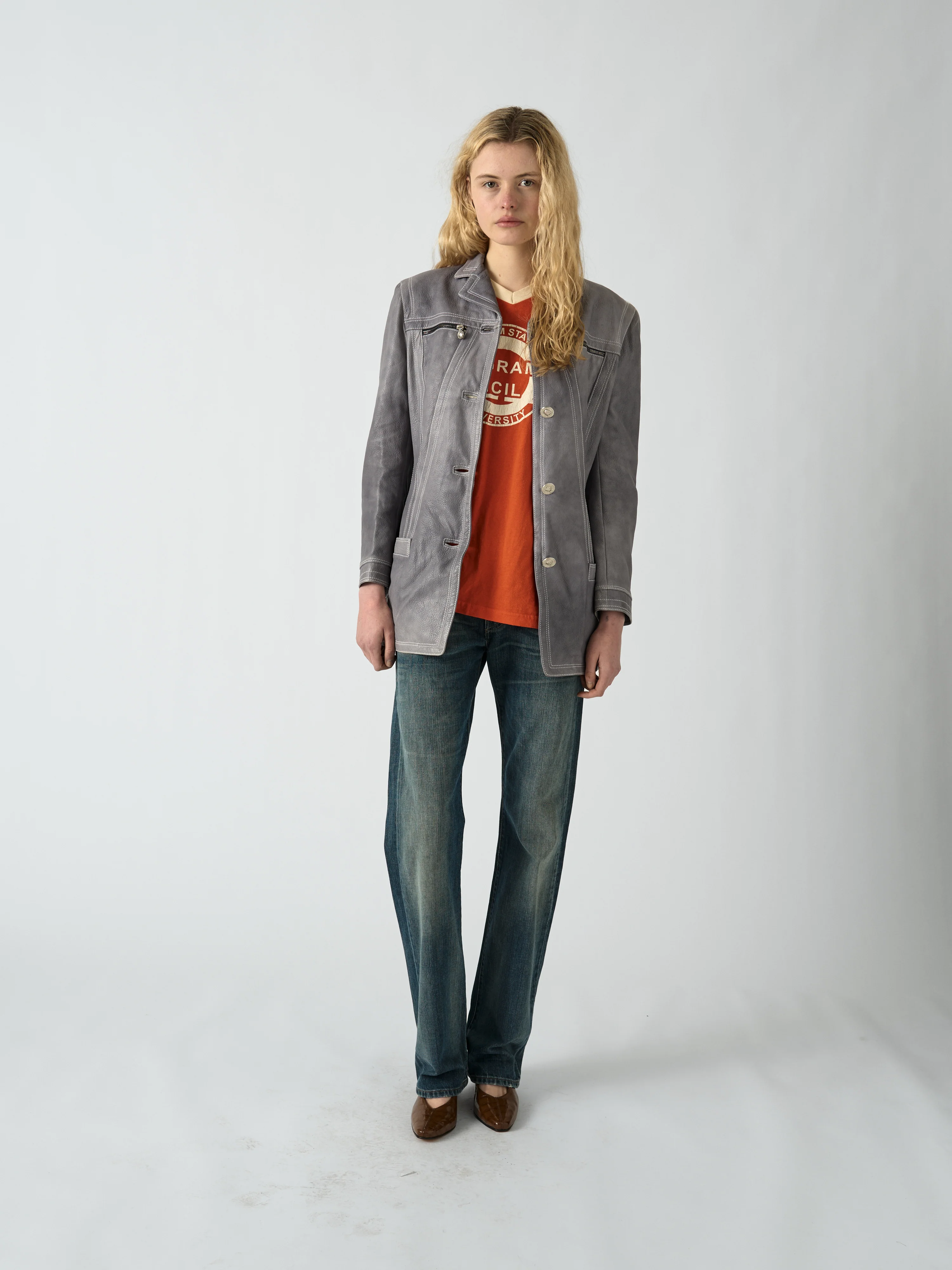 Leather Jacket - Versace - Image 3