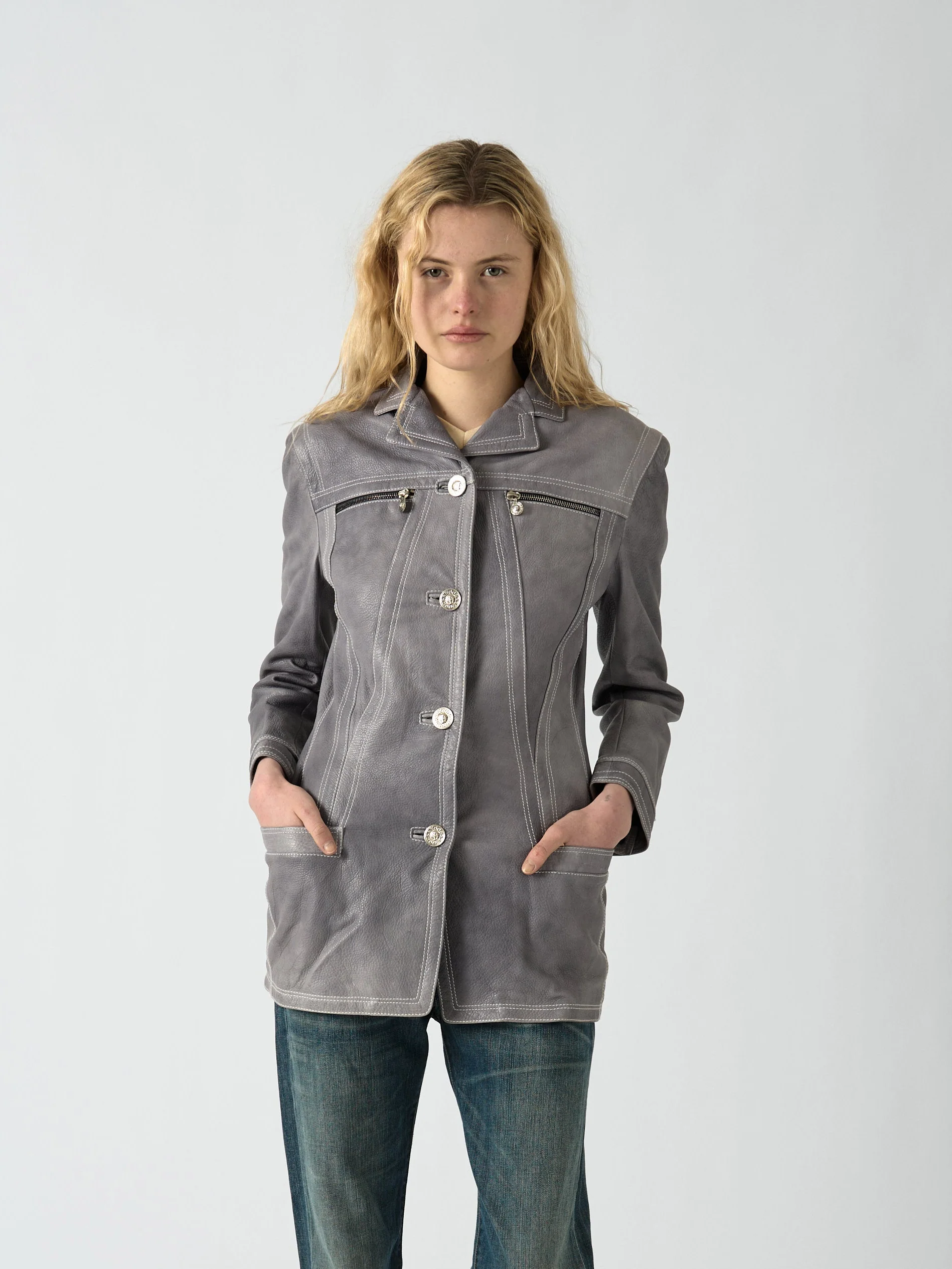 Leather Jacket - Versace - Image 5