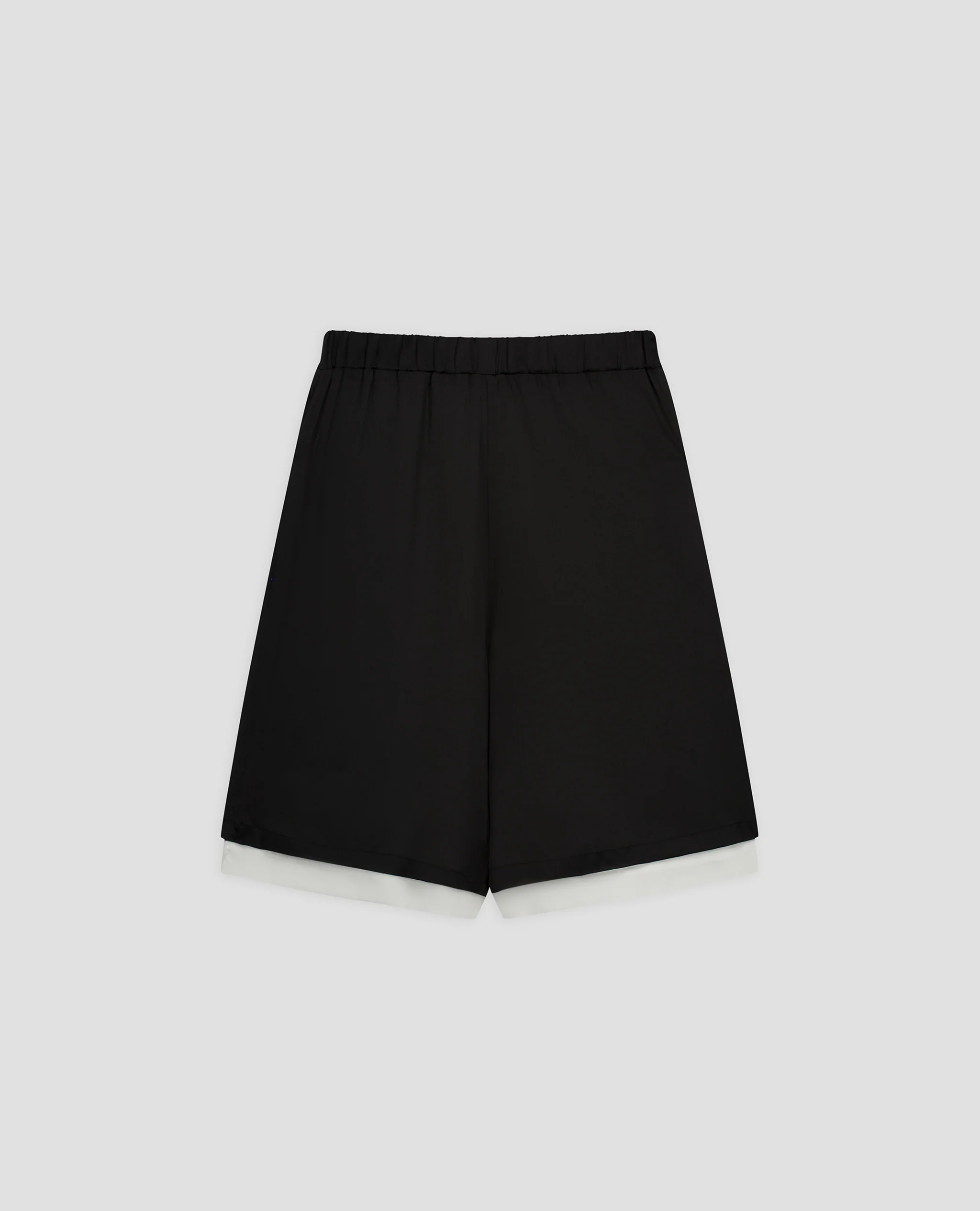 Silk Double Layered Shorts - Image 4