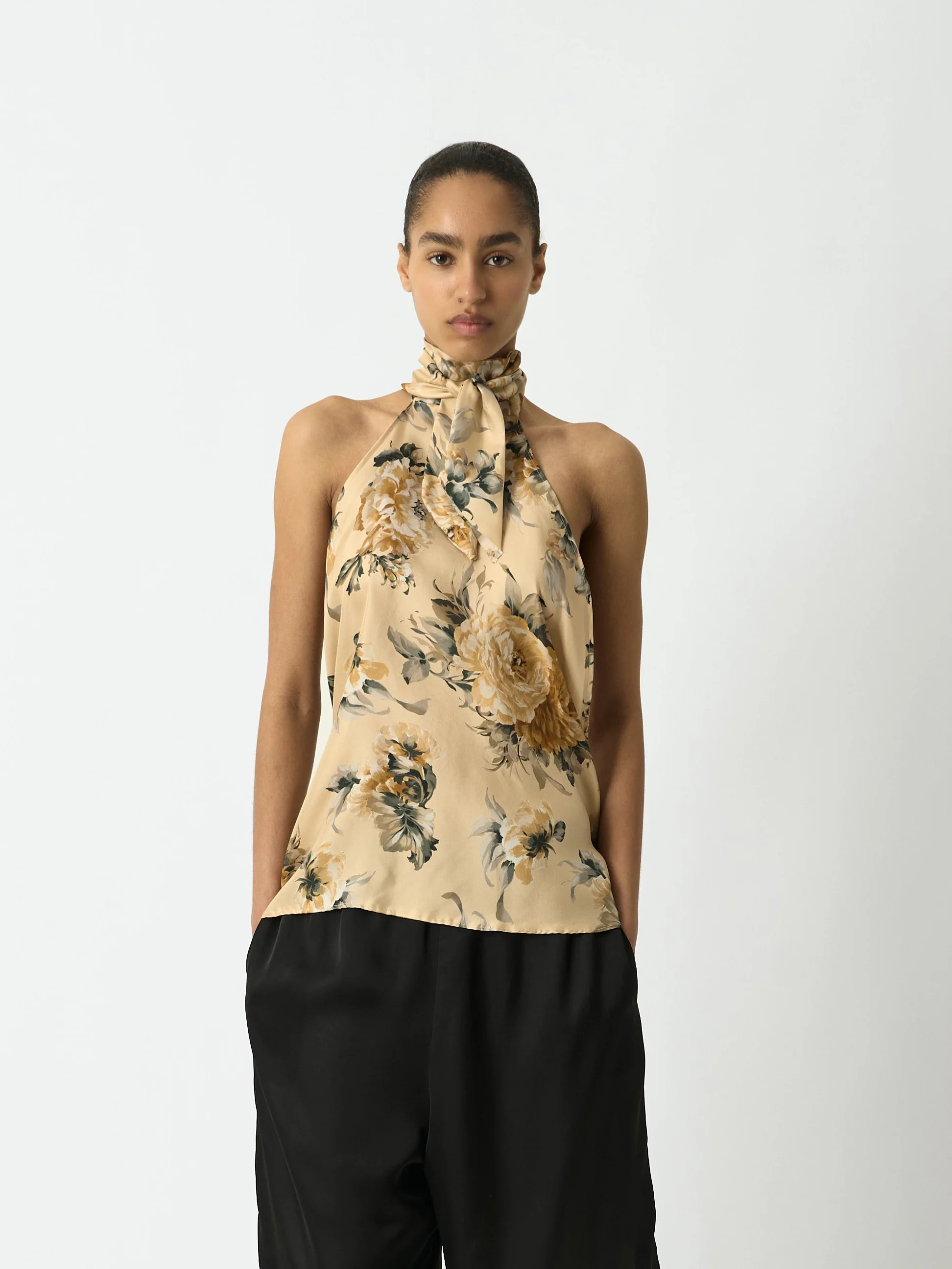 Silk Flower Top