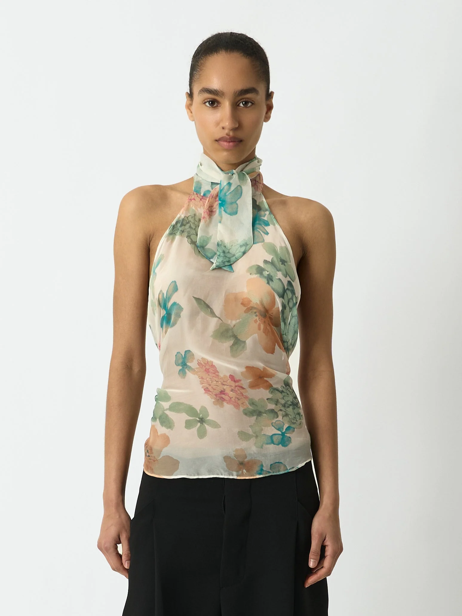 Silk Flower Top