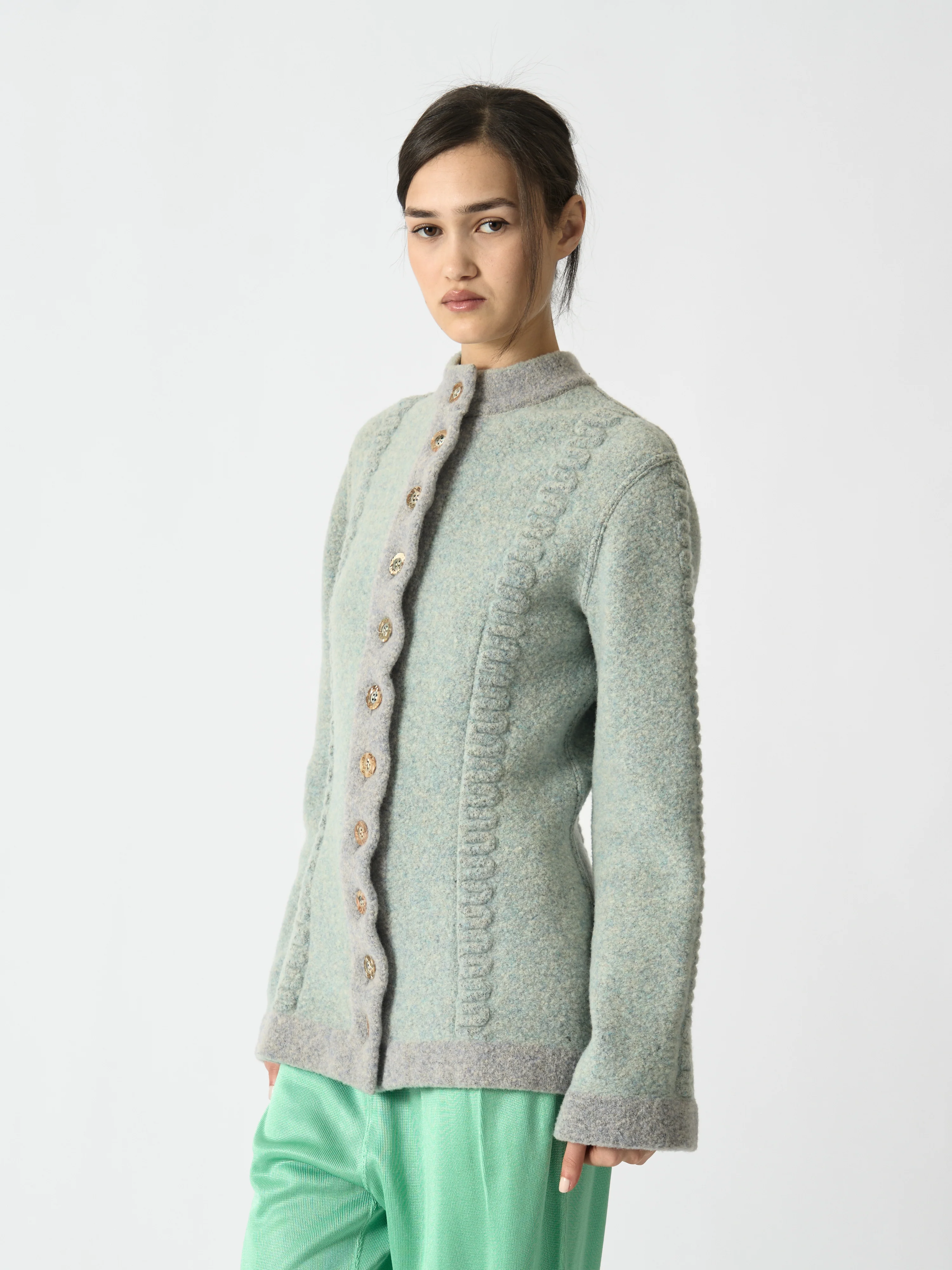 Wool Cardigan - Alaïa - Image 4